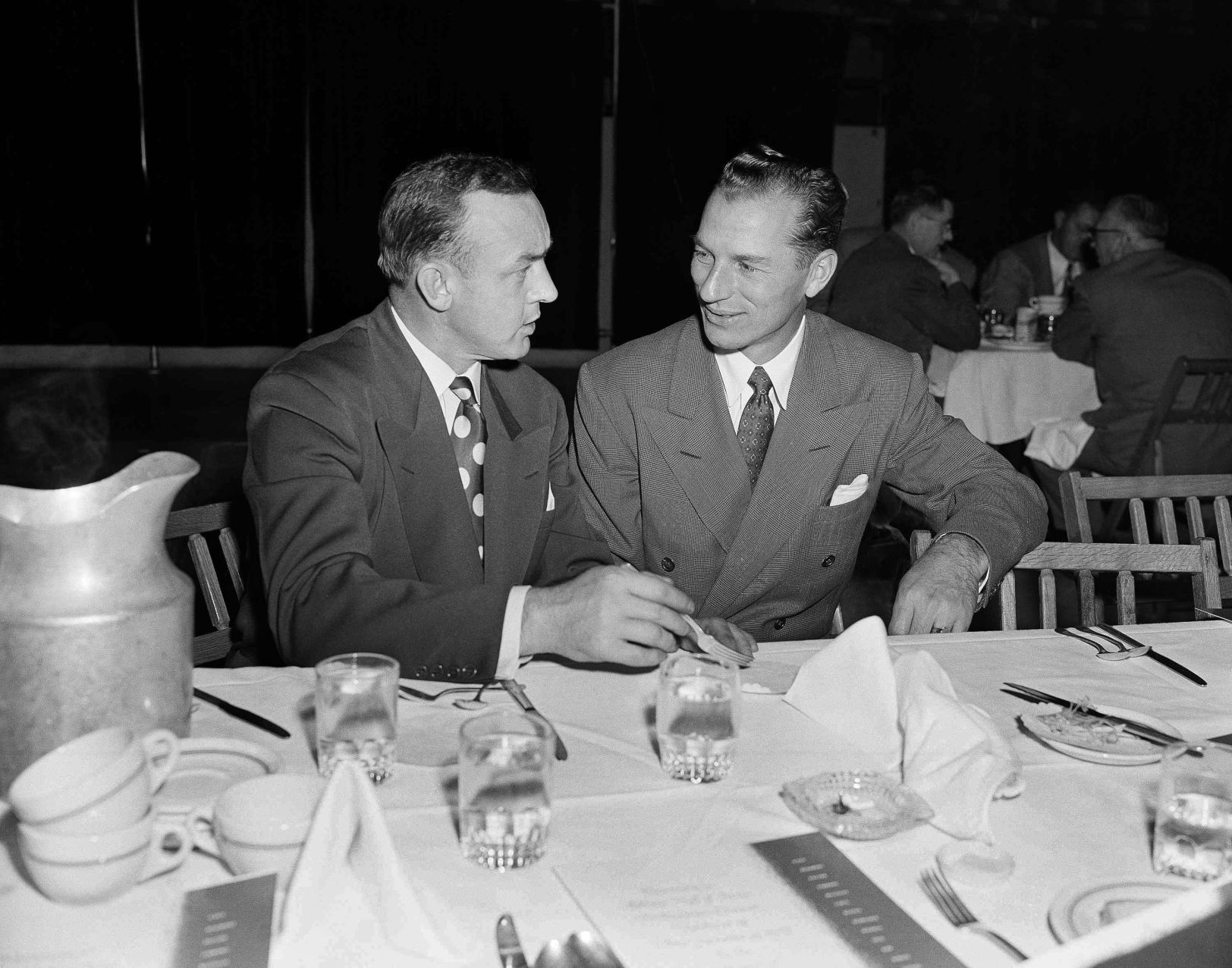 Clarke Hinkle, Don Hutson - 1951